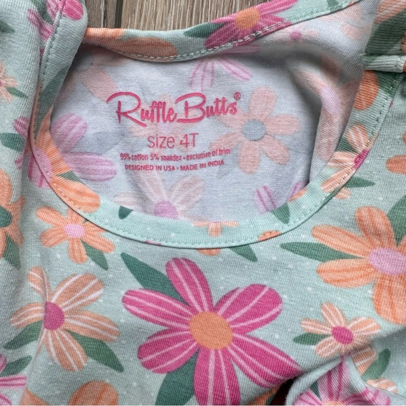 Ruffle Butts Spring Flower Twirl Dress - Picture 3 of 3